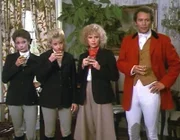 Die Familie des vermögenden Denton Lanley: Trish (Lenore Kasdorf), Echo (Cherie Currie), Morgana (Cathryn Damon) und Spenser (Jared Martin, v. li.).