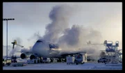 POLAR AIR PLANE BEING DE-ICED