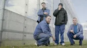 Straftäter unter sich. Inhaftiert in der JVA Zeithain in Sachsen.