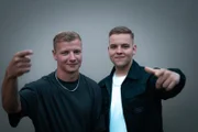 Franz und Florian aus Werdau sind das Techno-Duo "Reaktor F".