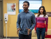 Brandon Micheal Hall (Miles Finer), Kara Royster (Emily).