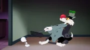 l-r: Tweety und Sylvester