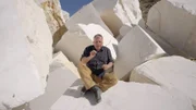 Colin Devey ist in einer namibischen Mine zum Abbau von Marmor, einem der größten natürlichen CO2 Speicher.