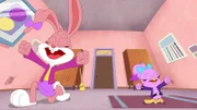 v.li.: Babs Bunny, Sweetie Bird