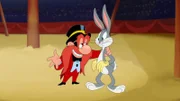 v.li.: Yosemite Sam, Bugs Bunny