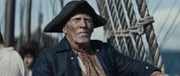 REENACTMENT - John Ward an Bord seines Schiffes. (Kredit: Dash Pictures)