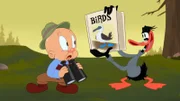 v.li.: Elmer Fudd, Daffy Duck
