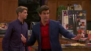 L-r: Henry Hart (Jace Norman), Captain Man / Ray Manchester (Cooper Barnes)
