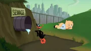 v.li.: Daffy Duck, Porky Pig