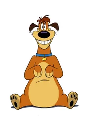 Harold ist nicht der klügste, aber er ist ein typischer treuer Hund