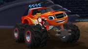 A.J. and Blaze in BLAZE AND THE MONSTER MACHINES on Nickelodeon.  Photo:  Nickelodeon. ©2014 Viacom International, Inc.  All Rights Reserved.