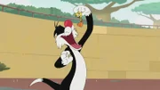 v.li.: Sylvester, Tweety