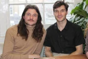 Harry Rich (r.), David Rich