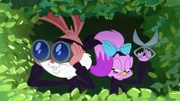 v.li.: Babs Bunny, Sweetie Bird
