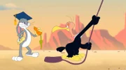 v.li.: Bugs Bunny, Beaky Buzzard