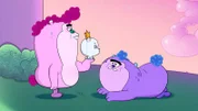Konko (l.), King Pootywinkle (m.)