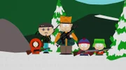 L-R: Kenny, Ned, Jimbo, Stan, Kyle