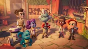 (L-R): R0-M1, Nubs, Wes Vinik, Lys Solay, Hap, Kai Brightstar, Nash Durango