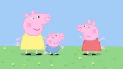 v.li.: Chloé Pig, George Pig, Peppa Pig