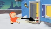 v.li.: Porky Pig, Sylvester
