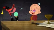 v.li.: Daffy Duck, Elmer Fudd