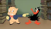 v.li.: Porky Pig, Daffy Duck