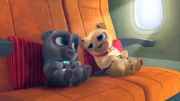 L-R: Bingo (voiced by Issac Ryan Brown), Rolly (voiced by Sam Lavagnino)