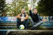 L-R: Mämä Sykora und Tom Gisler