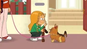 Marine befiehlt Darwin, dem Hund ihrer Oma, die Fährte aufzunehmen! Doch Darwin ist als Spürhund eine Niete.