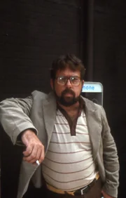One of the fugitive after the bank robbery.