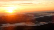 Schöcklland bei Sonnenuntergang