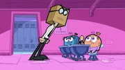 L-R: Mr. Crocker, Foop, Poof