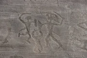 Nur eines von Tausenden Felsbildern im Valcamonica.