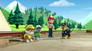 L-R: Rubble, Rocky, Ryder, Chase