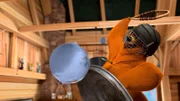 Wenn die Lemminge eine Bohne essen und mit Limonade mischen, werden sie zu runden aufgeblähten Bällen - sehr zu Grizzys Freude.  +++
