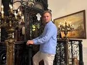 Leon Windscheid im Hotel Pera in Istanbul. Hier wurde Geschichte geschrieben und auch die legendäre Agatha Christie logierte hier.