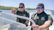 Using their drone to identify people of interest, Corporals Forehand and Wagner approach a suspect for a compliance check.