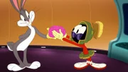 v.li.: Bugs Bunny, Marvin the Martian