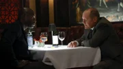 l-r:  Dembe Zuma (Hisham Tawfiq), Raymond 'Red' Reddington (James Spader)