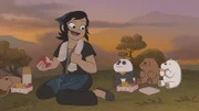 v.li.: Kazumi, Baby Panda, Baby Grizzly, Baby Ice Bear