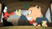v.li.: Daffy Duck, Porky Pig