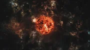 A red supergiant star close to death.