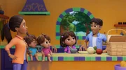 v.li.: Mami, Isabella, Guillermo, Dora, Papi