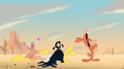 v.li.: Beaky Buzzard, ein Hase