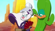 v.li: Fifi La Fume, Plucky Duck