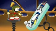v.li.: Marvin the Martian, Bugs Bunny