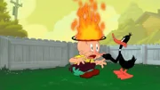 v.li.: Elmer Fudd, Daffy Duck