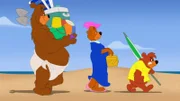 v.li.: Junyer Bear, Mama Bear und Papa Bear