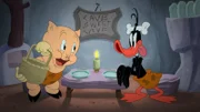 v.li.: Porky Pig, Daffy Duck