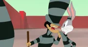v.li.: Rocky, Bugs Bunny
